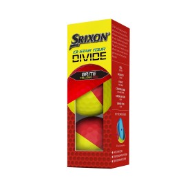 Srixon Q-Star Tour Divide Yellow/Red