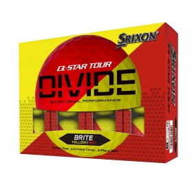 Srixon Q-Star Tour Divide Yellow/Red