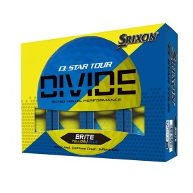 Srixon Q-Star Tour Divide Yellow/Blue